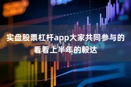 实盘股票杠杆app大家共同参与的看看上半年的毅达
