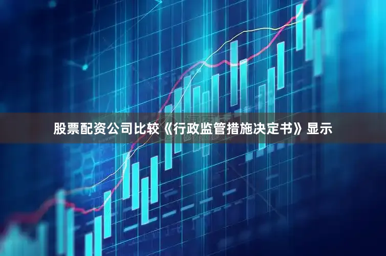 股票配资公司比较《行政监管措施决定书》显示